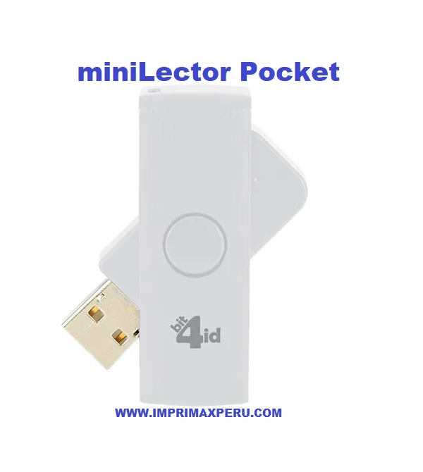 miniLector Pocket es un lector de tarjetas inteligentes